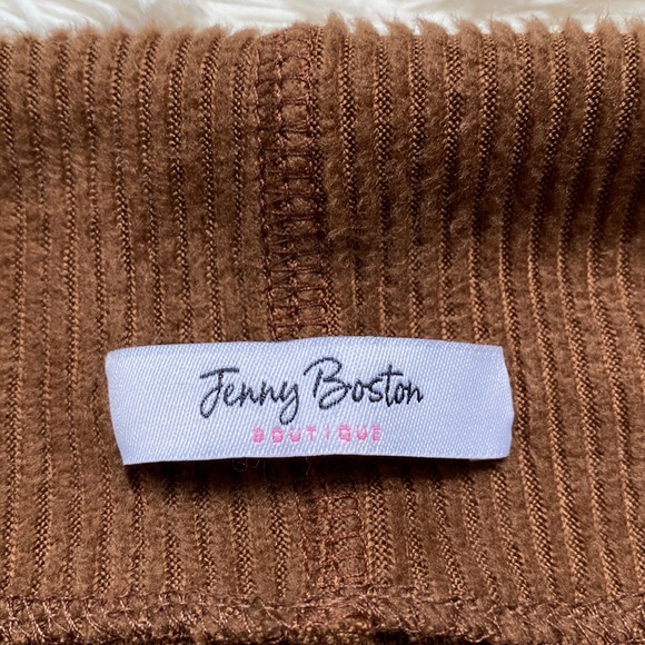 Jenny Boston Ribbed Dolman Top 💗 Brown - Picture 11 of 12